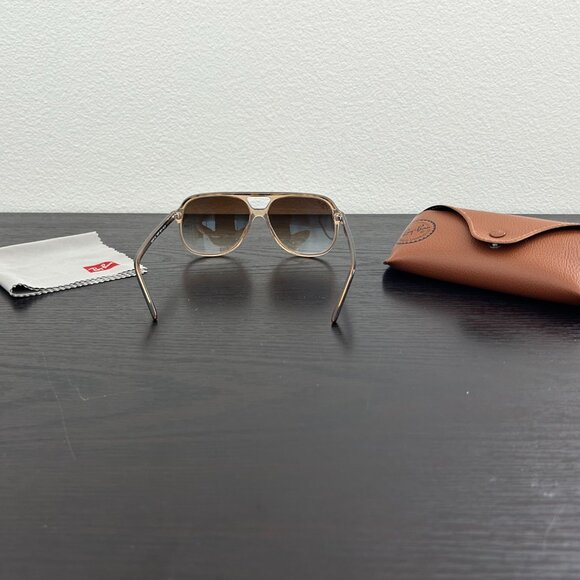 RAY-BAN Sunglasses Gradient Brown Lenses Polished Havana Frame RB2198 Women main image 4